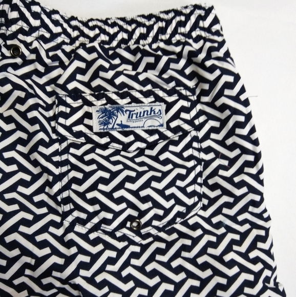 Trunks Surf & Swim Mesh Linned Pockets Draw String - Picture 7 of 7